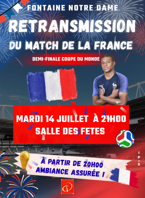 Diffusion match demi-finale
